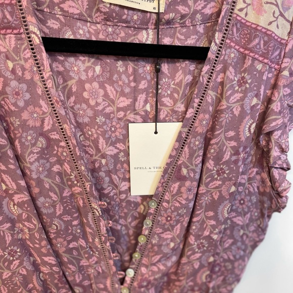 SPELL Dhalia Romper NWT - Picture 6 of 10